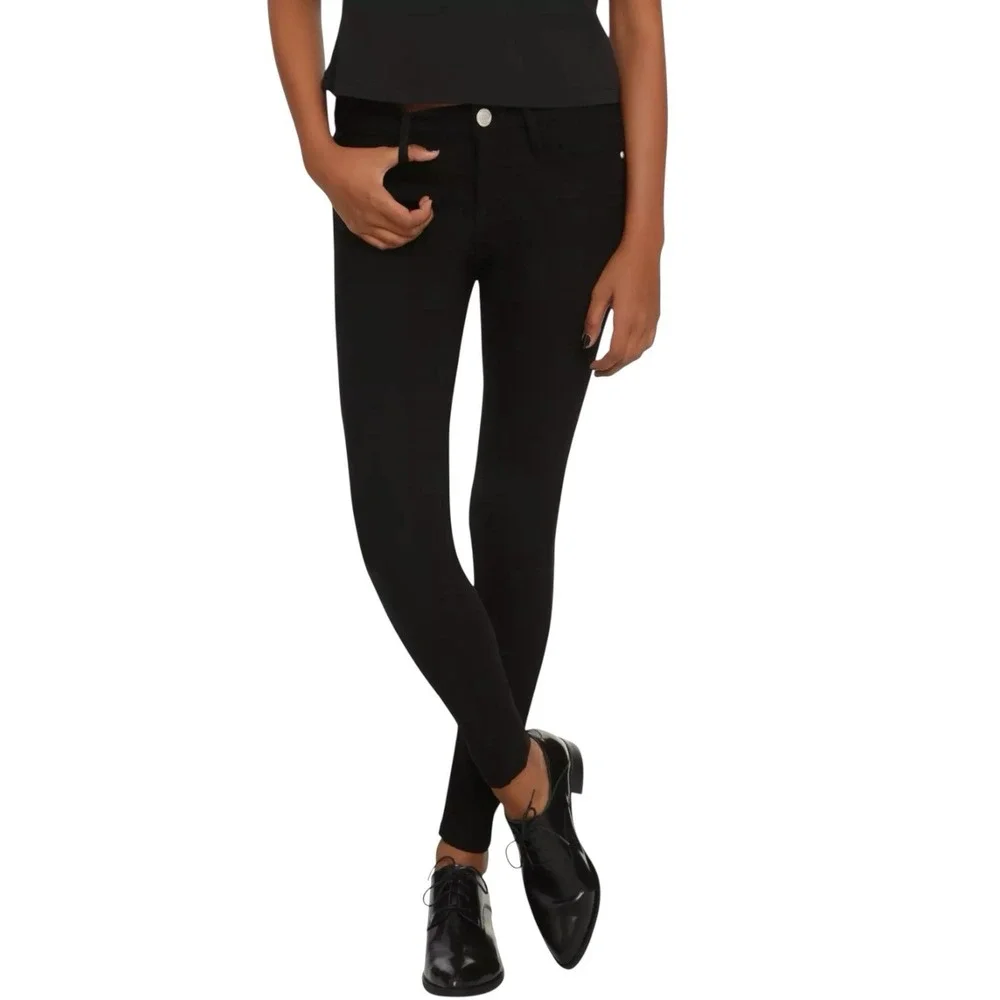 Almost Famous‎ Black Skinny Stretch 70% Cotton NEW Jeans Size 11 #559
